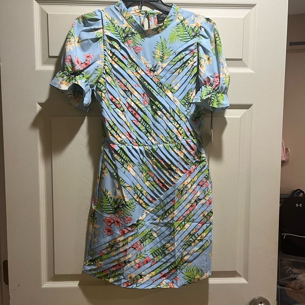 Hawaiian style dress, milk & honey